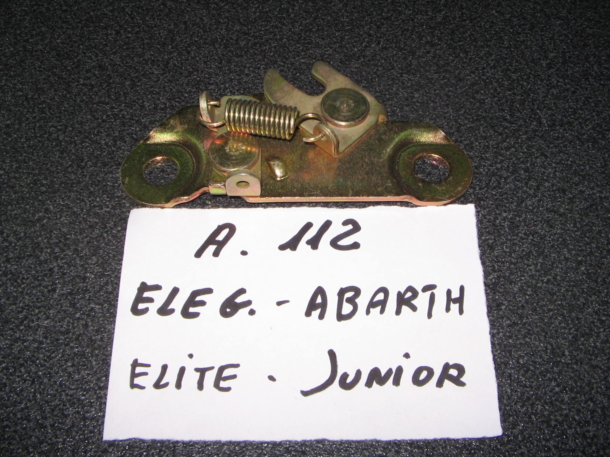 A 112 ABARTH. ELE .JUNIOR .SERRATURA N. 1184